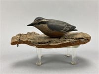 A. Elmer Crowell Red Breasted Nuthatch