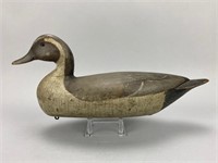 Early Charles Perdew Pintail Drake Duck Decoy