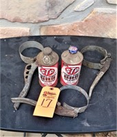 Filter wrenches, vintage STP Gas Treatment