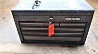 Craftsman tool box with tools