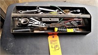 Tool tray with tools