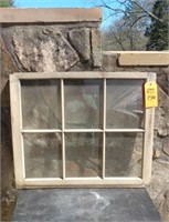 Antique window from Jarnigan estate