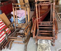 Pair of Antique Rocking Chairs