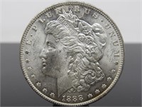 1888- O Morgan Silver Dollar
