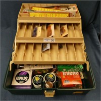 Tackle Box with Fishing Items