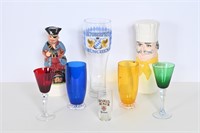 Asst Cups, Beer Glass, Kitchen Decor