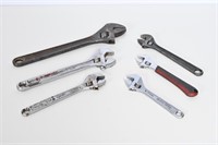 Assorted Crescent Wrenches