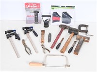 Asst Tools: NIB Hex Keys & Micro Torch, Hammer, et