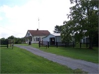 CATTLE/HORSE FARM - FRAME HOME & BARN - PASTURE -Y