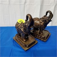 ENESCO HEAVY ELEPHANT BOOKENDS