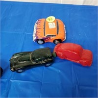 VINTAGE AVON BOTTLE CARS AND PHAT BOYZ CAR