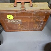 MAGNUM TACKLE BOX AND CONTENTS