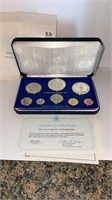 Barbados Proof Set Minted at The Franklin Mint