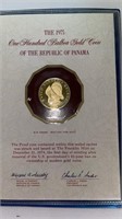 1975 100 Balboa Gold Coin of The Republic of