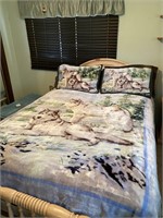 KING SIZE WOLF BEDDING SET