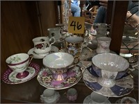 LOT OF 6 TEA CUPS COLLECTION