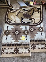 QTY. 3 RUGS LOT- EXCELENT CONDITION