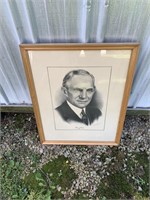FRAMED HENRY FORD PICTURE ST LOUIS MO