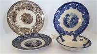 ASSORTED PLATES & BOWLS