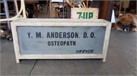 ANTIQUE OFFICE SIGN