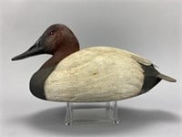 Fred Traver Canvasback Drake Duck Decoy