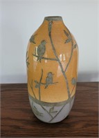 Stone Bird Vase 10" tall