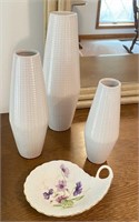 HG Global Vases & Ring/Change Dish