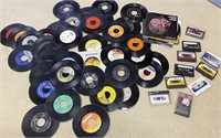 Collection of 45rpm Records +