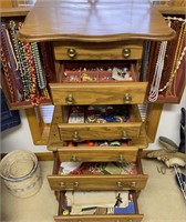 Costume Jewelry - Cabinet NOT included