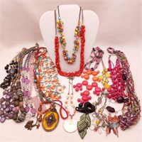 Colorful Costume Necklaces