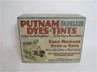 Putnam Dye Cabinet Tin w/Contents