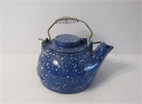 Porcelain Enamel Cast Iron Tea Kettle