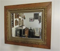 Oak Framed Wall Mirror