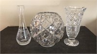 Collection Clear Glass Vases