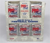 1992-1993 Pro Set Football Cards NFL Series II