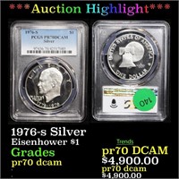 Proof ***Auction Highlight*** PCGS 1976-s Silver E
