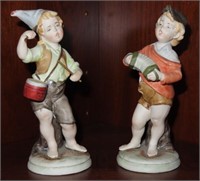 PAIR OF LEFTON CHINA "MUSICIAN" FIGURINES