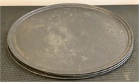 (6) Oval Shaped Serving Trays