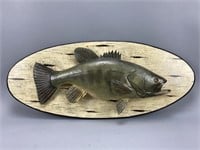 Lawrence Irvine Large Mouth Bass Plaque