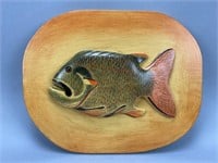 Oscar Peterson Style Sunfish Plaque