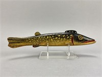 Rare Oscar Peterson Northern Pike Fish Spearing
