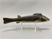 Oscar Peterson Bass Fish Spearing Decoy