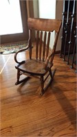 Wooden Children’s Rocking Chair-in solid