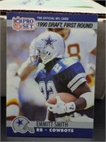 1990 NFL Pro Set Emmitt Smith Rookie Card #685