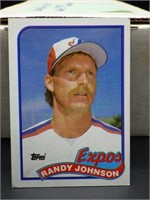 1989 Topps Randy Johnson Rookie Card #647