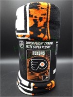 Brand New Super Plush Philadelphia Flyers Blanket