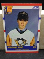 Jaromir Jagr 1990 Score Rookie Card #428