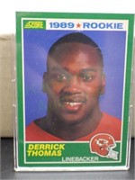 1990 Score Derrick Thomas Rookie Card #258