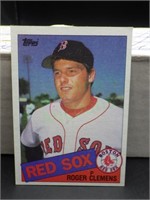 1985 Topps Roger Clemens Rookie Card #181
