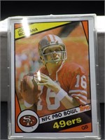 1984 Topps Joe Montana Card #358 NFC Pro Bowl